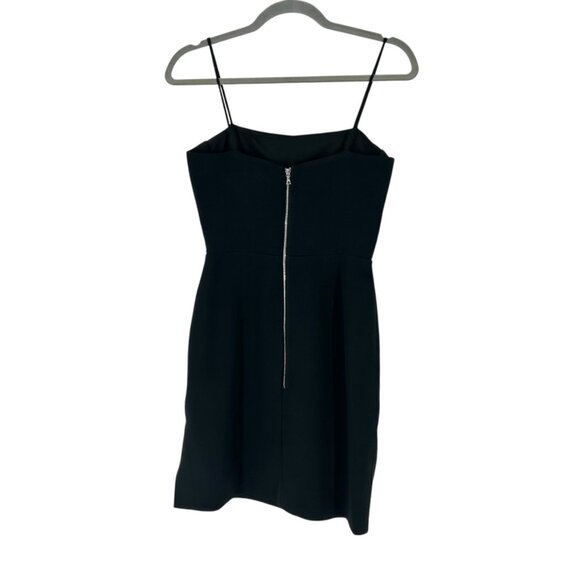 David Koma Black Triangle Cutout Sleeveless Mini Dress - Picture 2 of 10